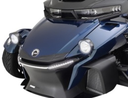 Can Am Spyder RT Show Chrome Driving Lights